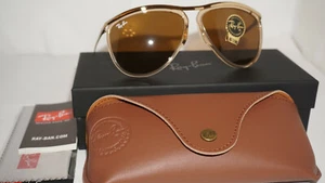 RAY BAN Sunglasses New Aviator Olympian Limited Edition RB2219 W3390 59 13 140 - Picture 1 of 12