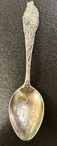 4” Fresno California Souvenir Spoon 925 Sterling Silver - Picture 1 of 6