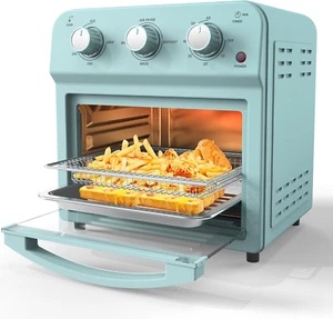 Air Fryer Toaster Oven Combo, Retro Convection Oven Countertop,12L Small Toaster - Picture 1 of 7