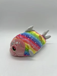 Cutetitos Partyitos Rainbow Fishito Splashito Plush Stuffed Animal 8" - Bild 1 von 8