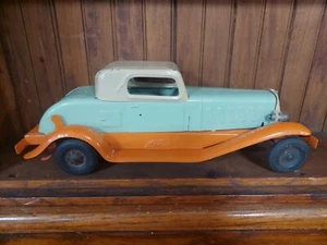 1930's GIRARD PIERCE ARROW Pressed Steel Wind-up Sold As Is - Picture 1 of 6
