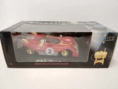 Diecast Shell Ferrari 312 P #2 Andretti - Ickx 1972 With Racing Pump Fuel 1/18 - Image 1 of 3