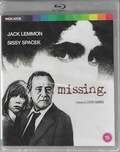 Missing Blu-ray (Jack Lemmon, Sissy Spacek) Region B Inc Reg Post - Picture 1 of 3