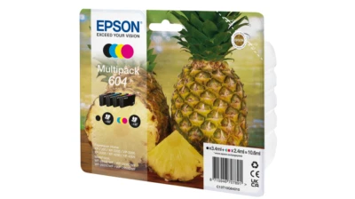 Cartuccia Epson 604 inchiostro Multipack Nero/Cyan/Magenta/Gial Ananas originale - Immagine 1 di 2