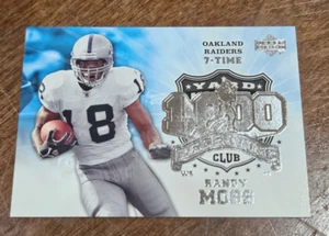 2006 Upper Deck Randy Moss 1000 Yard Club card #1kre-rm - Bild 1 von 2