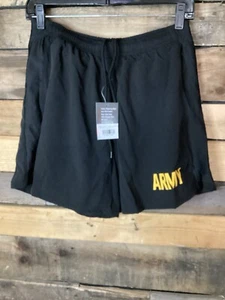 Rothco Physical Training Shorts Black Size Small Army Men’s - Picture 1 of 3