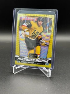 24-25 O-Pee-Chee Platinum - Brendan Brisson - Neon Yellow Surge Rookie RC #262 - Picture 1 of 2