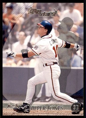 2000 Topps Stars #47 Chipper Jones Atlanta Braves - Image 1 of 2