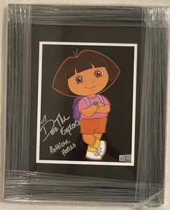 Kathleen Herles signed “DORA THE EXPLORER” Voice Disney 8x10 Photo Framed OC COA - Picture 1 of 5