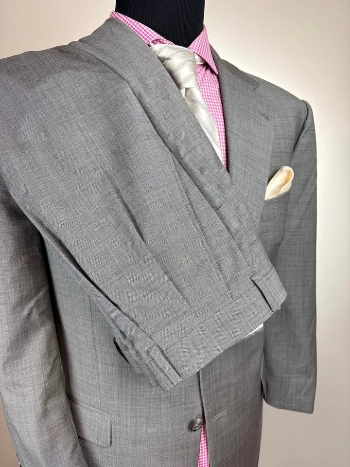 Traje Burberry London Gris 2 Botones 44 S/R e54 Foto 1 de 4