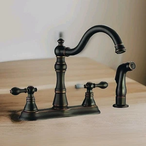 Dunhill Collection Rubinetto Cucina 2 Manici Nero/Oro di Design House NOB - Foto 1 di 12