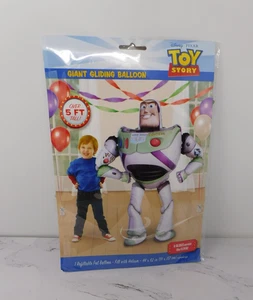 Disney Toys Story Buzz Lightyear divertido tamaño real Jumbo Air Walker 62” globo RARO - Imagen 1 de 3