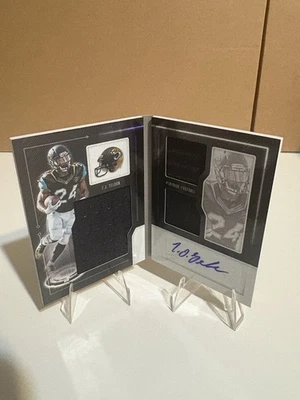 2016 Panini Playbook Playbook Material Autographs T.J. Yeldon /99 - Image 1 of 3
