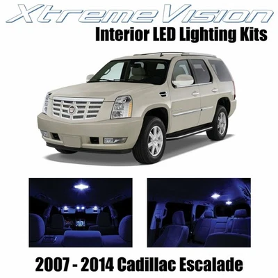 LED interior XtremeVision para Cadillac Escalade 2007-2014 (16 piezas) azul Foto 1 de 4