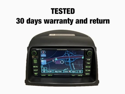 06 07 08 09 10 TOYOTA SIENNA RADIO NAVIGATION MAP DISPLAY SCREEN 86120-08160 OEM - Image 1 of 4