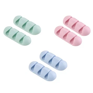 6 PCS Support de Fil Cordon Organisateur Câble Organisateur Outil de Gestion - Photo 1/11
