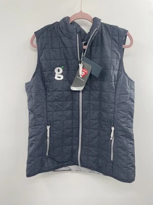 NWT Cutter & Buck Prima Loft Eco Insulated Puffer Vest Men's XXL Charcoal Grey - Image 1 of 4