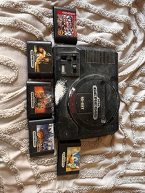 Sega Genesis 16-Bit Console Bundle 2 Controllers w/ Games