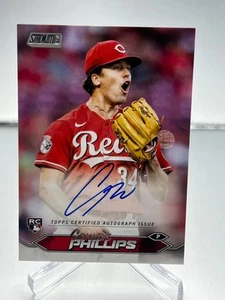 2024 Topps Stadium Club CONNOR PHILLIPS RC AUTO #SCBA-CP - Picture 1 of 2