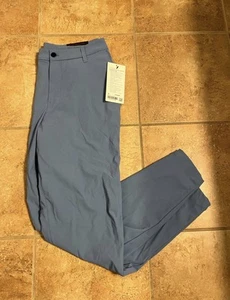 Lululemon Commission Classic Tapered Golf Pant 32” Size 34 Utility Blue 34x32 - Picture 1 of 6