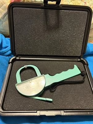 Jamar Fat Caliper Skin Fold & Body Fat Composition Devise W/Hard Travel Case PT5 - Image 1 of 4
