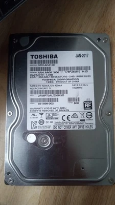 Toshiba 1000GB/1TB  Internal 7200RPM 3.5" (DT01ACA100) HDD - Image 1 of 2