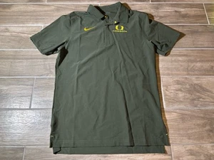 Oregon State Beavers Nike Dri-Fit Polo Para Hombre Oliva Pequeño Fútbol Universitario Camisa - Imagen 1 de 3