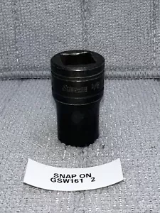 Snap-on Tools USA 1/2" Schraubenschlüssel 6-Punkt SAE 1/2" flache Steckschlüssel GSW161 - Bild 1 von 7