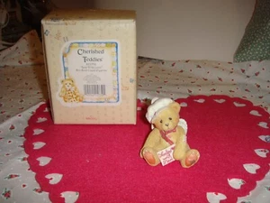 Cartuja de peluche preciada sellada con amor, niño oso sentado con letras - Imagen 1 de 8