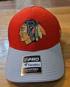 Chicago Blackhawks Fanatics 2020 Locker Room Pro Authentic Adjustable Hat - Picture 1 of 13