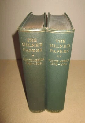 Papeles del vizconde Alfred Milner; Sudáfrica 1897-1905 - 2 vols - 1ª edición - 1931 Foto 1 de 4