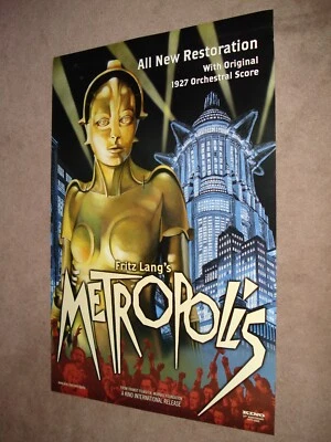 Fritz Lang's Metropolis Orig. Restauration Einzelblatt 2010 mit Orchesterpartitur von 1927 - Bild 1 von 4