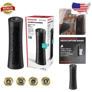 Quiet HEPA Air Purifier - Effective Smoke & Allergens Cleaner for Medium Rooms - Picture 1 of 10