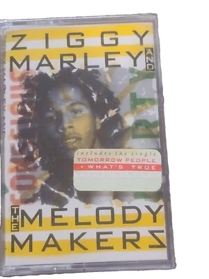 Ziggy Marley and the Melody Makers - Conscious Party 1988 Cassette Tape - Image 1 of 4