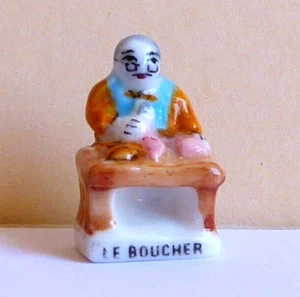 Fève Les Métiers Gourmands - 1995 - Le Boucher - Picture 1 of 2