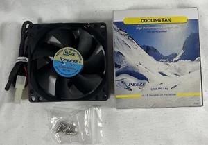 Peeze FD08025S1M3/4 80mm x 25mm Cooling Fan Sleeve Bearing - Picture 1 of 2