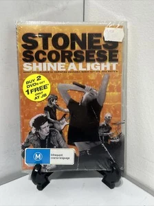 Rolling Stones Shine a Light Scorsese DVD Región 4 PAL - Nuevo Sellado - Clasificado M - Imagen 1 de 7