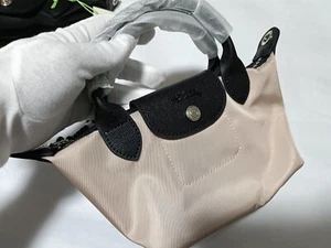 Longchamp Le Pliage ENERGY XS beige pink Shoulder,Handle bag 2WAY Outlet Unused - Picture 1 of 9