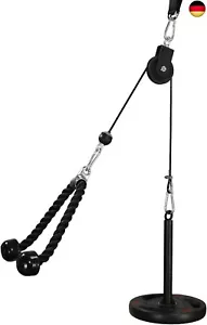 LFJ Fitness Latzug Gym Kabelzug Unterarmtrainer Arm-Krafttraining Trizeps Seil - Bild 1 von 6