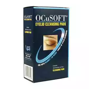 AUTHENTISCH & NEU - OCUSOFT FUSSELFREIE AUGENLIDREINIGUNGSPADS - Bild 1 von 2