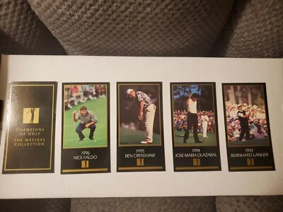 1998 Champions of Golf The Masters Collection (No Tiger Woods)🔥🔥🔥 - Image 1 of 4