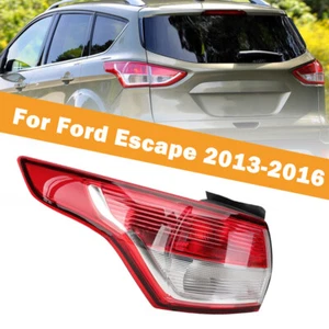 Left Outer Driver Tail Light Assembly Rear Brake Lamp For Ford Escape 2013-2016 - Picture 1 of 12