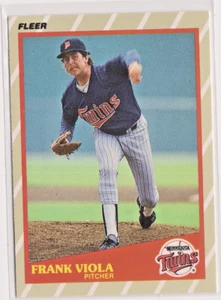 Frank Viola Minnesota Twins Pitcher 1989 Fleer SUPERSTARS Card # 41 Near Mint - Picture 1 of 3