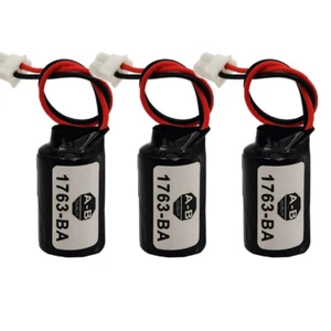 3pcs 1763-BA 3V 1100mAh Battery COMP-295 for Allen Bradley 1763-BA New - Picture 1 of 5