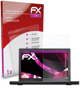 atFoliX Glass Protector voor Lenovo ThinkPad X270 9H Beschermend pantser - Afbeelding 1 van 5