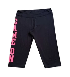 NO BOUNDARIES Womens Size XL (15-17) Game On Cropped Athletic Leggings Pants - Picture 1 of 5