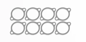 Set of (8) 3/8" thick 304ss Header Flanges- CFE/MBE SBX Billet Heads- 2 1/4 Port - Bild 1 von 1