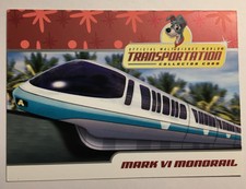 Walt Disney World Transportation Card 2015 Series 4 — #18 of 27 Monorail Teal
