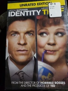 Identity Thief DVD 2013 Comedy McCarthy Bateman Unrated Version New Retail Pack - Picture 1 of 2