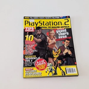 PlayStation 2Official Tips Magazine Issue #7 Resident Evil 4 Rare OOP Gaming Mag - Picture 1 of 3